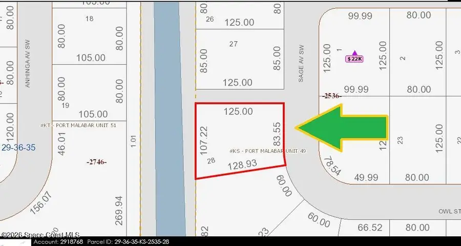 3382 Sage Avenue Sw, Palm Bay, FL 32908 - #3