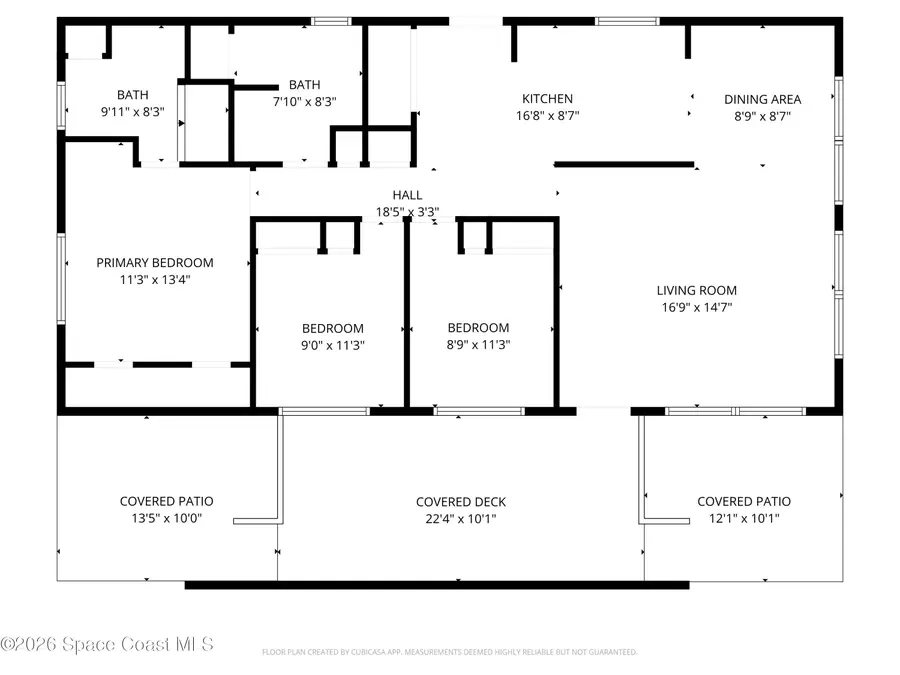 1848 Seagrape Street Ne, Palm Bay, FL 32905 - #3