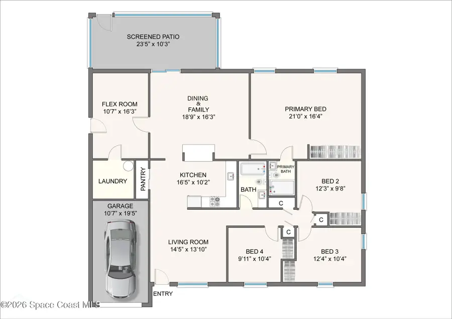 1458 Sea Breeze Lane, Melbourne, FL 32935 - #3