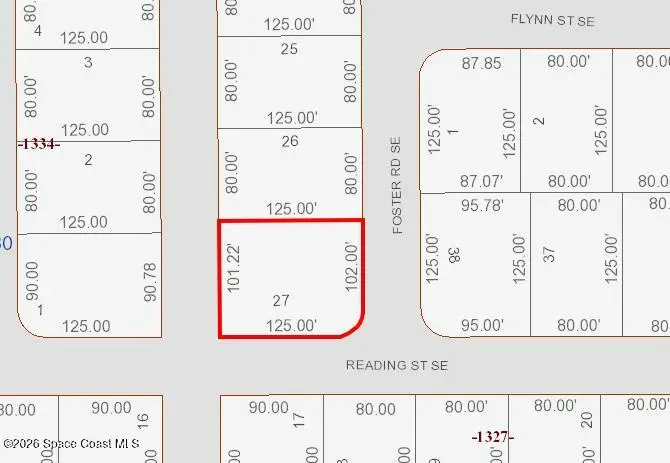 2798 Foster Rd Cor Reading Street Se, Palm Bay, FL 32909 - #3