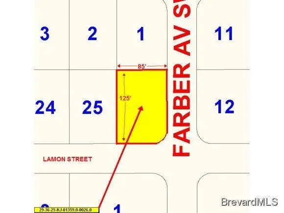 501 Lamon St & Farber Ave, Palm Bay, FL 32908