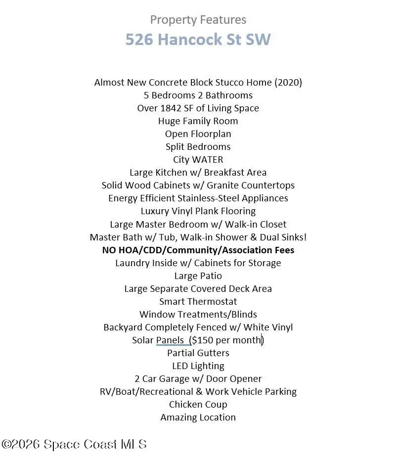526 Hancock Street Sw, Palm Bay, FL 32908 - #3