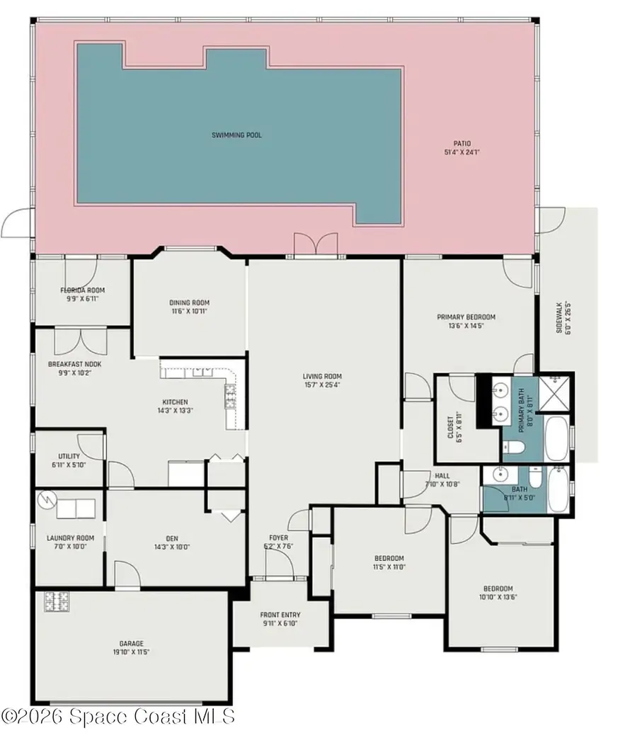 3941 Tangle Drive, Titusville, FL 32796 - #3