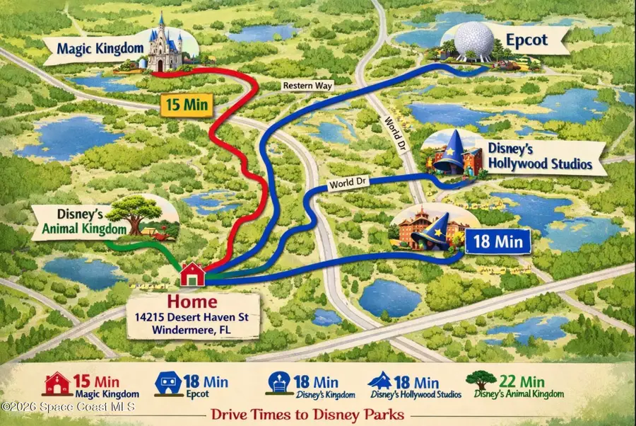 14215 Desert Haven Street, Windermere, FL 34786 - #3