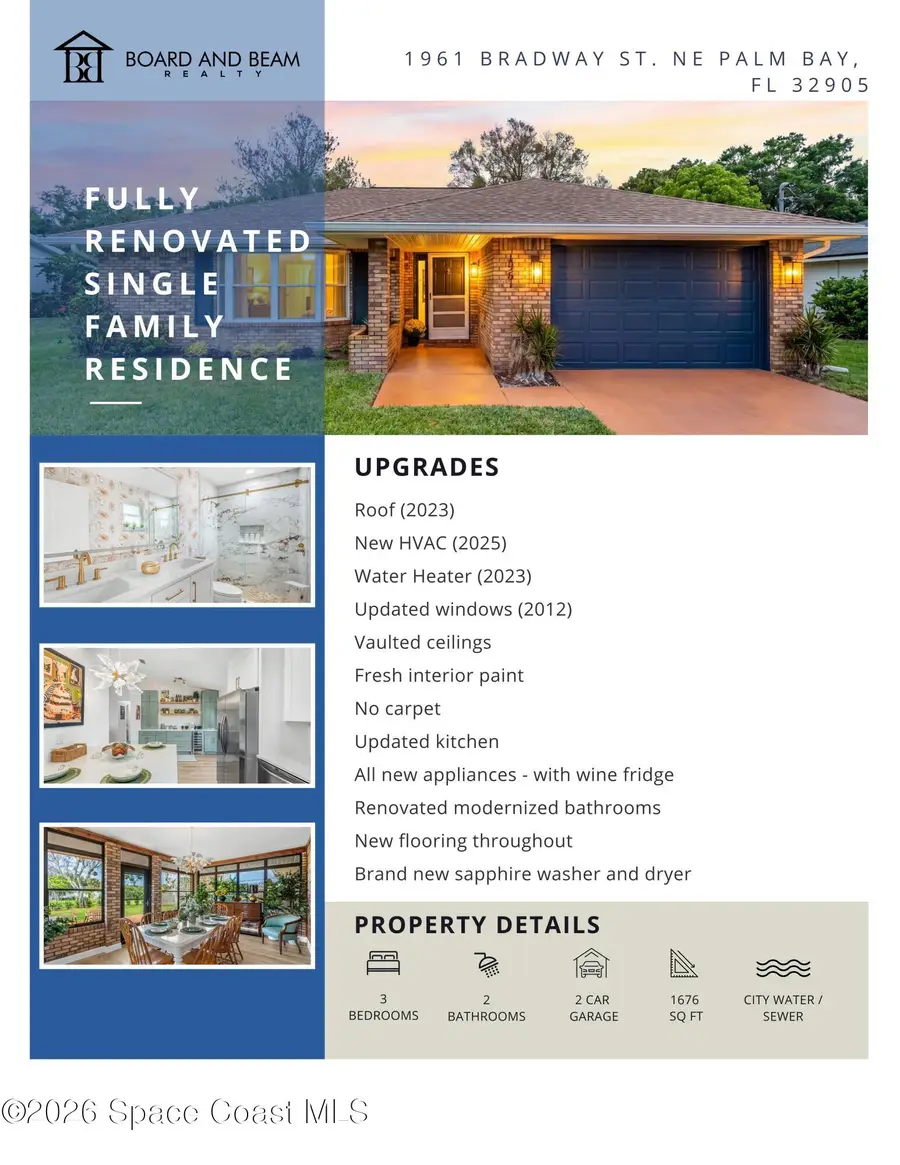 1961 Bradway Street Ne, Palm Bay, FL 32905 - #2