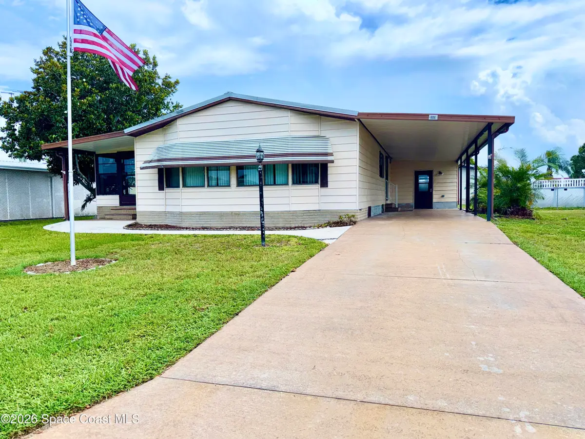806 Draco Drive, Barefoot Bay, FL 32976 - #1