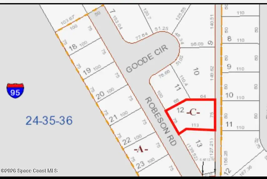 0 Robeson (lot 12) Road, Cocoa, FL 32926 - #1