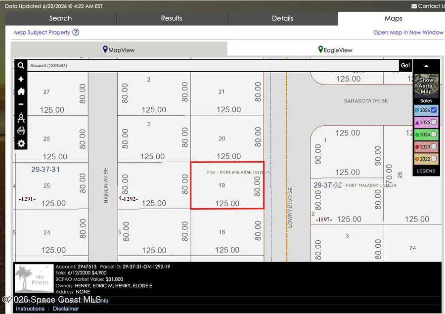 0 Unknown Boulevard Se, Palm Bay, FL 32909 - #2