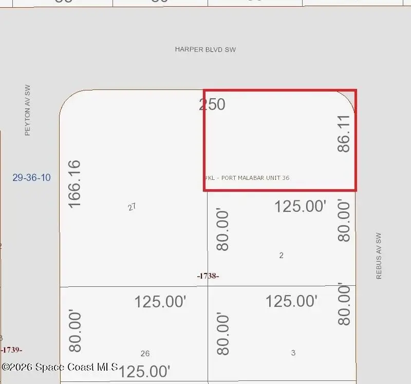 Tbd Corner Of Rebus Ave. & Harper Boulevard Sw, Palm Bay, FL 32908 - #3