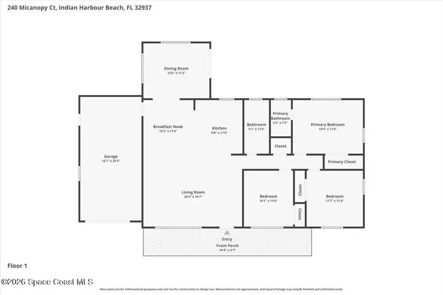240 Micanopy Court, Indian Harbour Beach, FL 32937 - #3