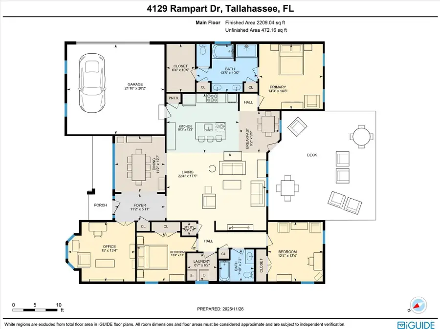 4129 Rampart Drive, Tallahassee, FL 32317 - Image #2
