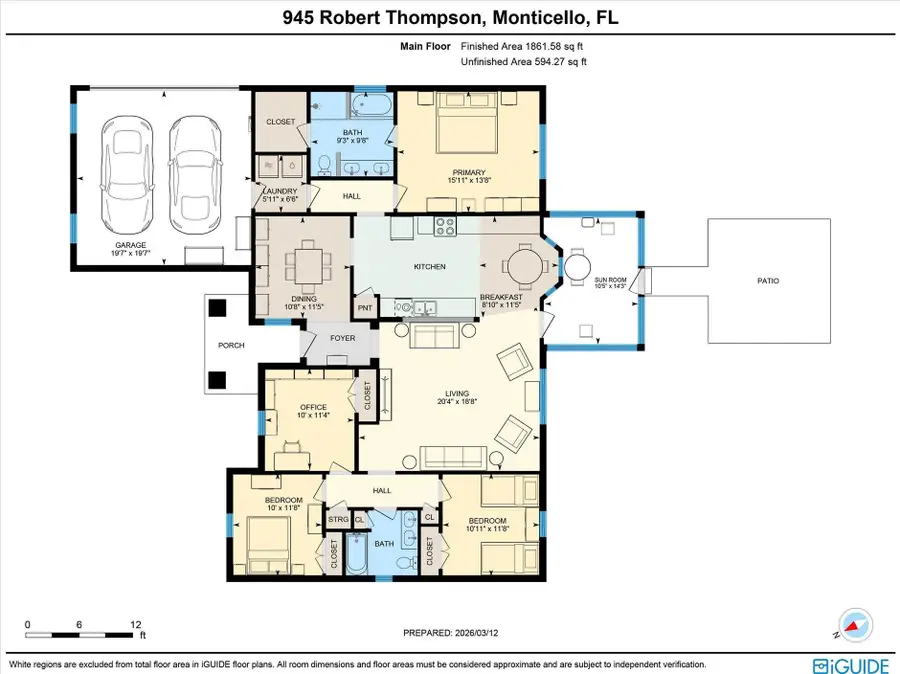 965 Robert Thompson Road, Monticello, FL 32344 - #2
