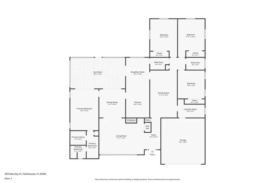 2975 Barclay Court, Tallahassee, FL 32309 - #3