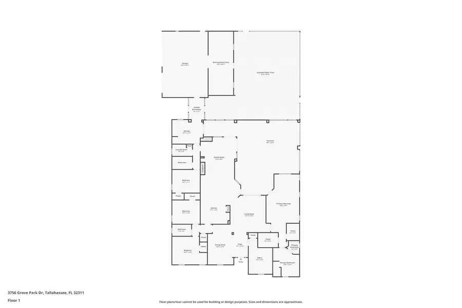 3756 Grove Park Drive, Tallahassee, FL 32311 - #2