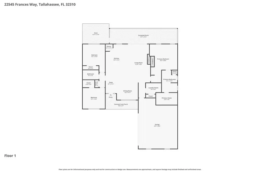 22545 Frances Way, Tallahassee, FL 32310 - #3