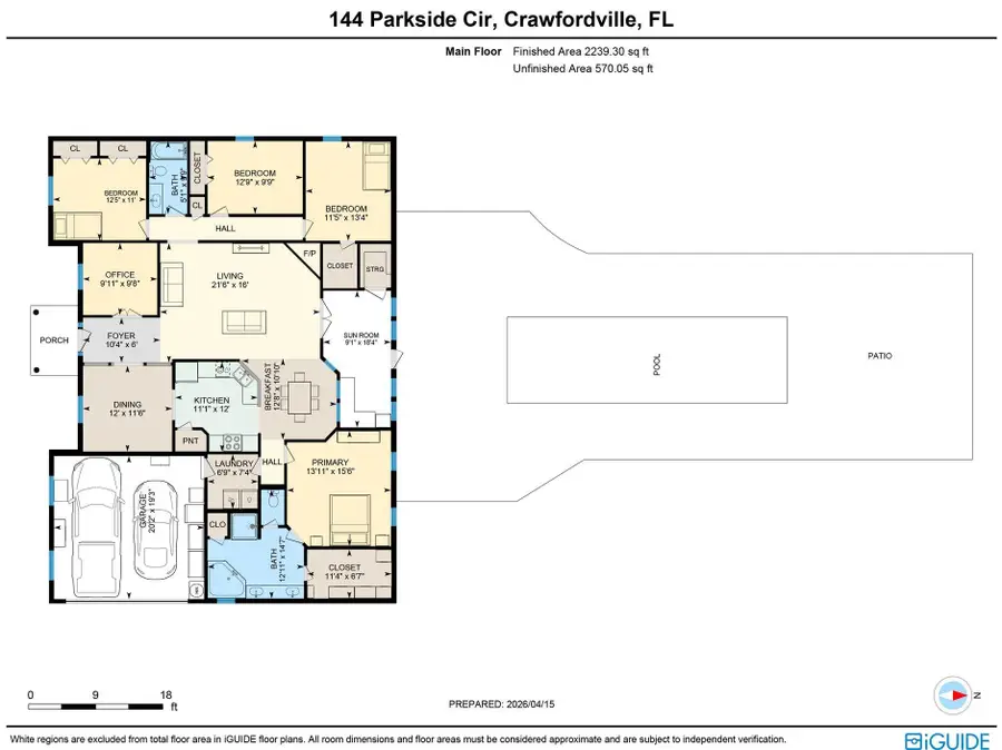 144 Parkside Circle, Crawfordville, FL 32327 - #3