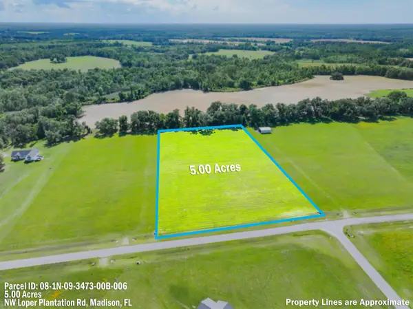 0 NW Loper Plantation Rd., Madison, FL 32340