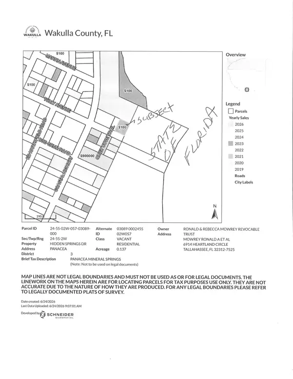 Hidden Springs Drive, Panacea, FL 32346