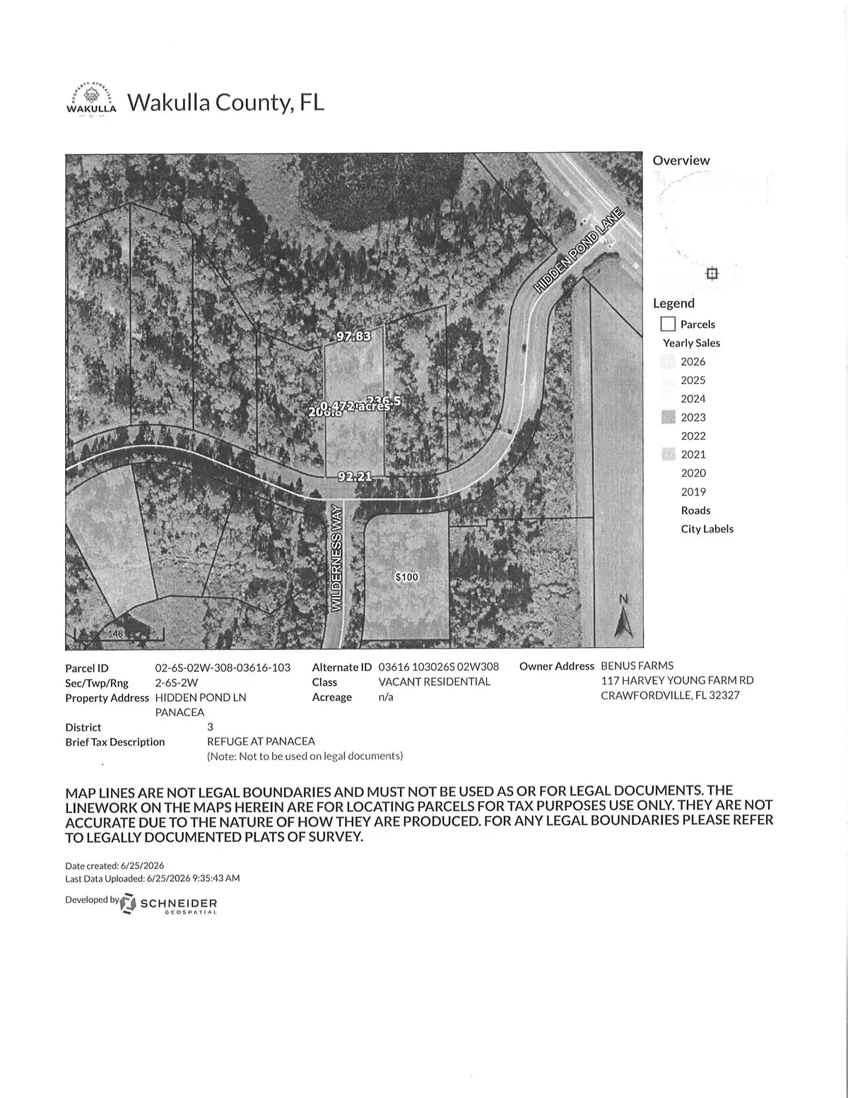 xxx Hidden Pond Lane, Panacea, FL 32346 - #1