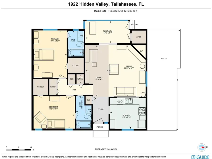 1922 Hidden Valley, Tallahassee, FL 32308 - #2