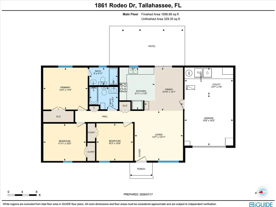 1861 Rodeo Drive, Tallahassee, FL 32311 - #2