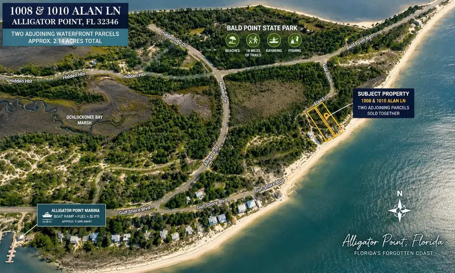 1008 & 1010 Alan Lane, Alligator Point, FL 32346 - #2
