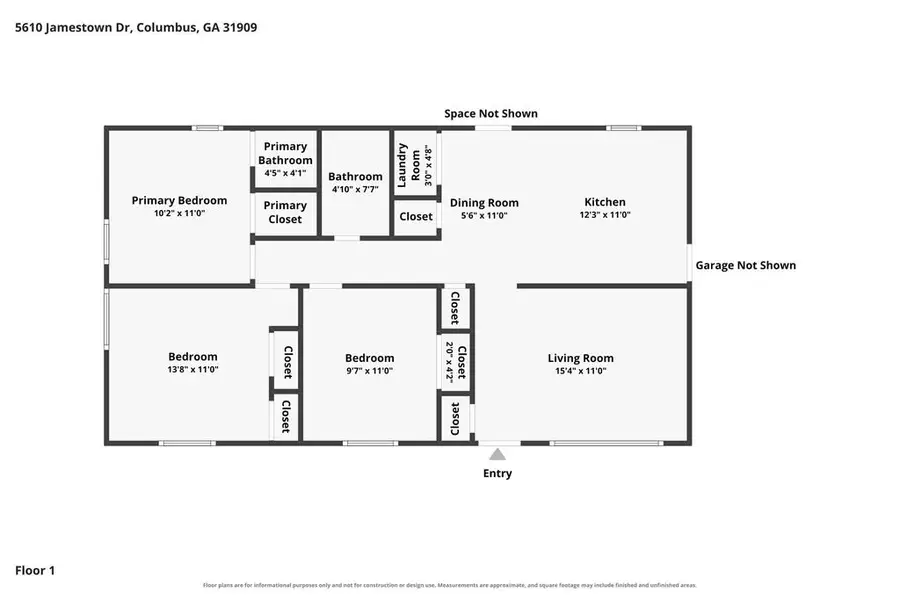 5610 Jamestown Drive, Columbus, GA 31909 - #2
