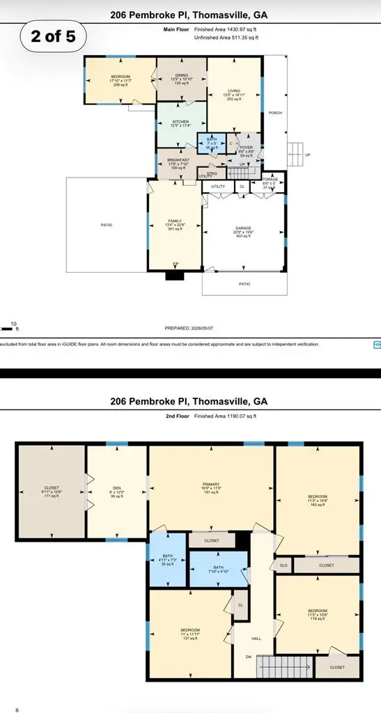 206 Pembroke Place, Thomasville, GA 31792 - #3