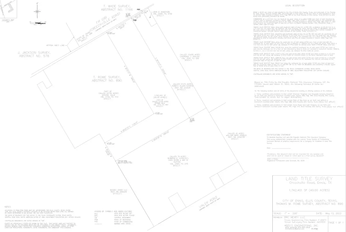 1403 Creechville Road, Ennis, TX 75119 - Image #1