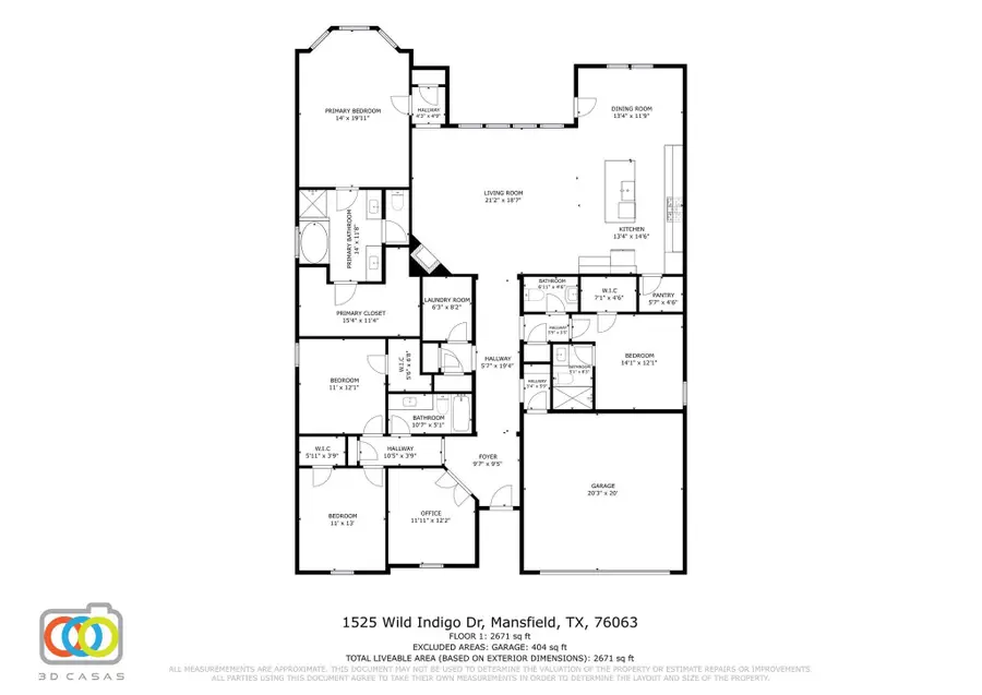 1525 Wild Indigo Drive, Mansfield, TX 76063 - Image #3