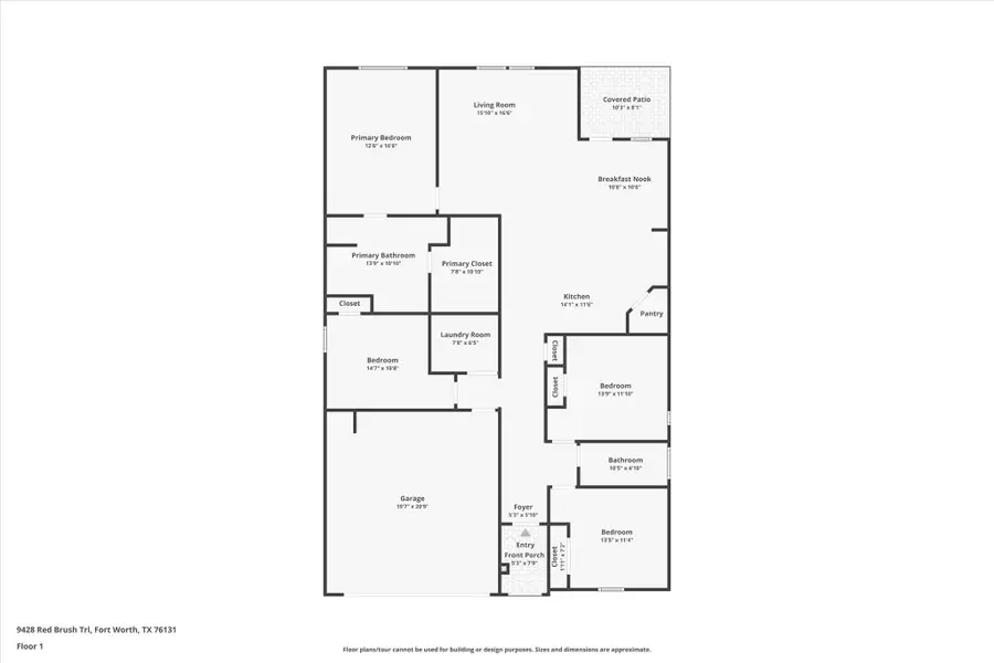 9428 Red Brush Trail, Fort Worth, TX 76131 - Image #2