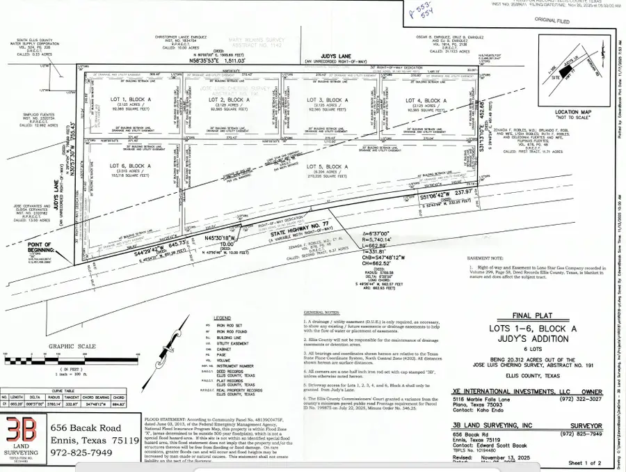 Lot 1 Judy's Lane, Italy, TX 76651 - Image #3