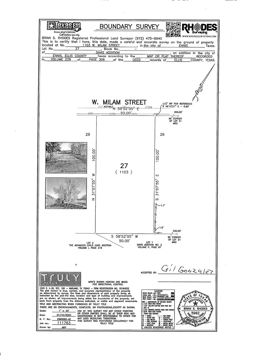 1103 W Milam Street, Ennis, TX 75119 - #3