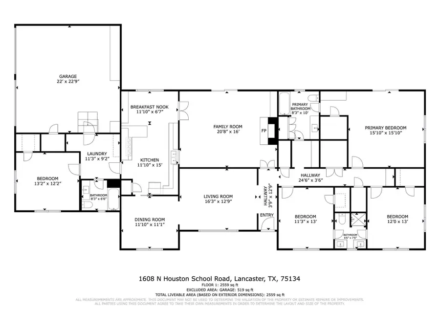 1608 N Houston School Road, Lancaster, TX 75134 - #2