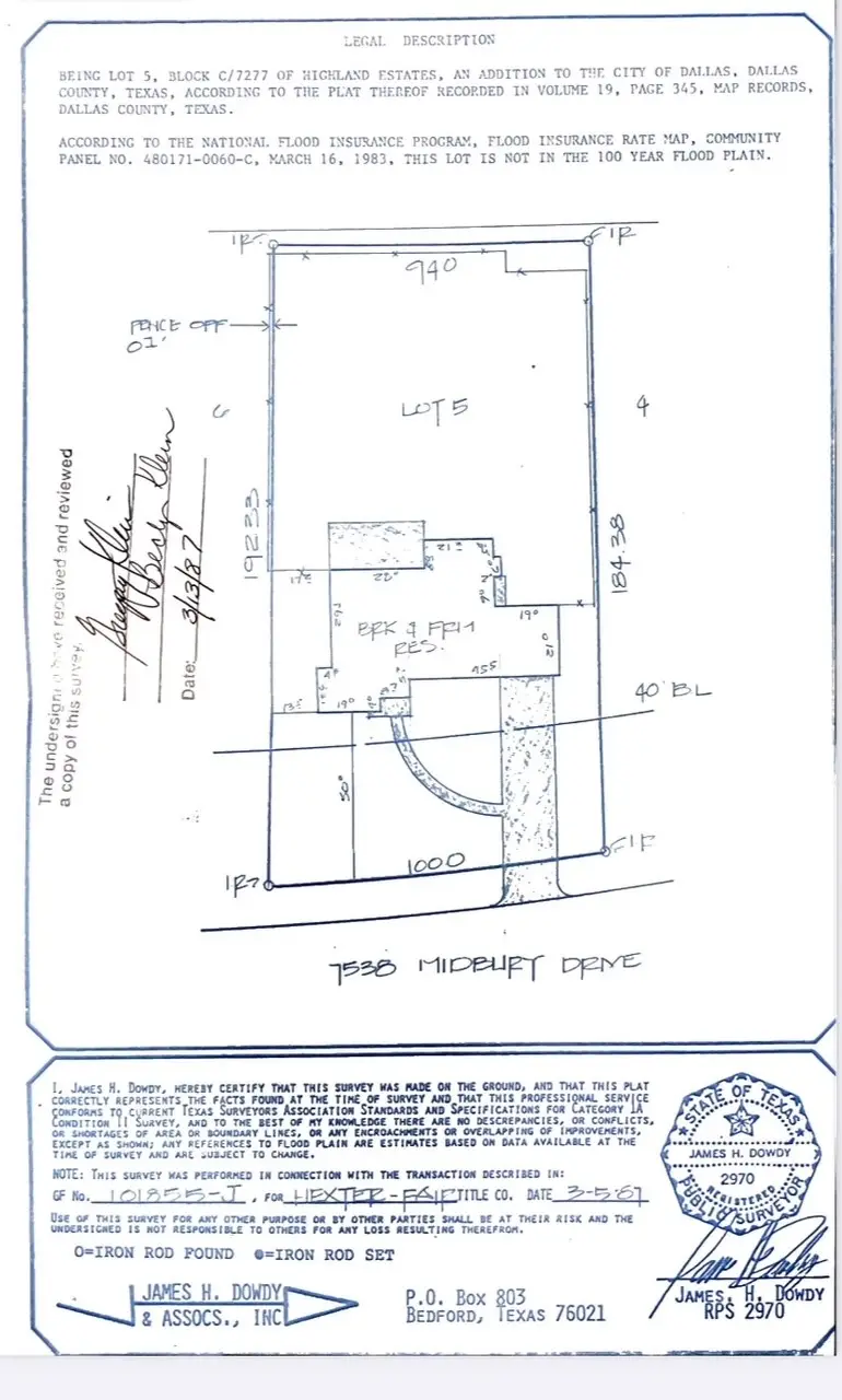 7538 Midbury Drive, Dallas, TX 75230 - Image #1
