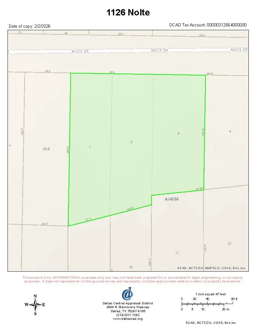 1126 Nolte Drive, Dallas, TX 75208 - #1