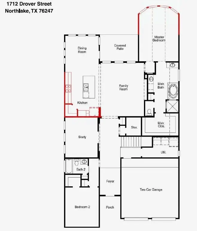 1712 Drover Street, Northlake, TX 76247 - #2