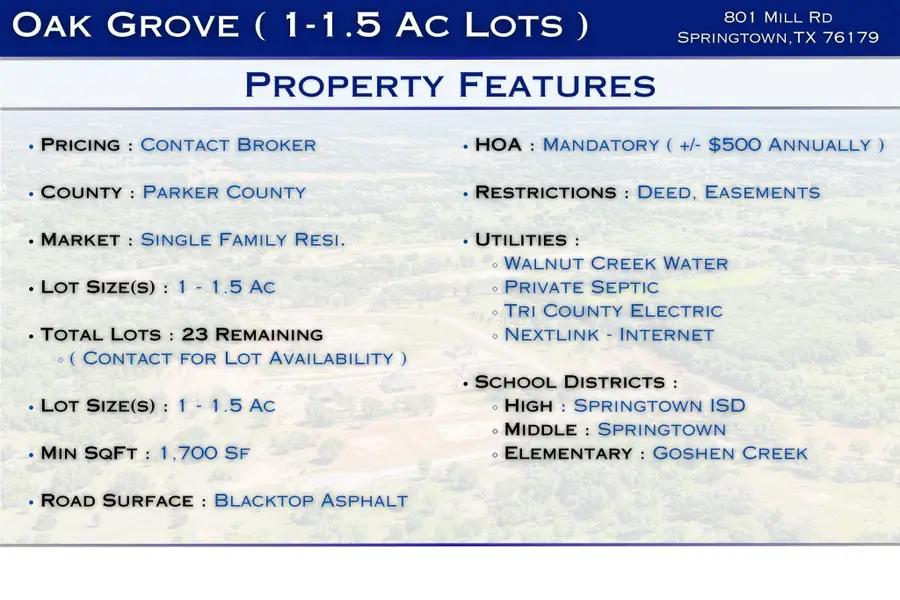 184 Oak Grove Way, Springtown, TX 76082 - #3
