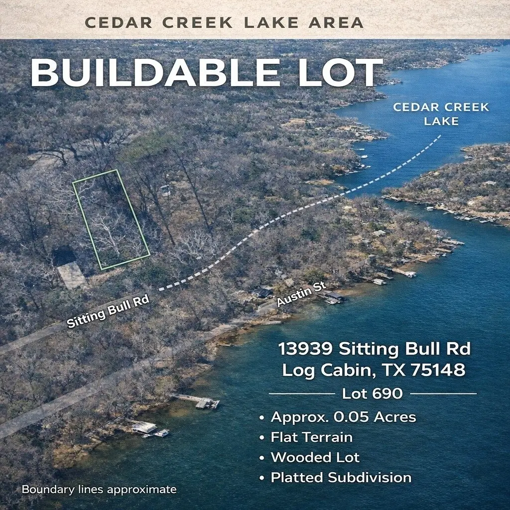 13939 Sitting Bull, Log Cabin, TX 75148 - #1