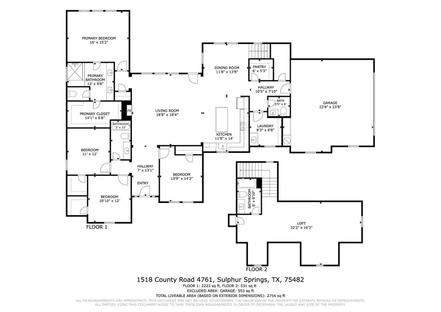 1518 County Road 4761, Sulphur Springs, TX 75482 - #2