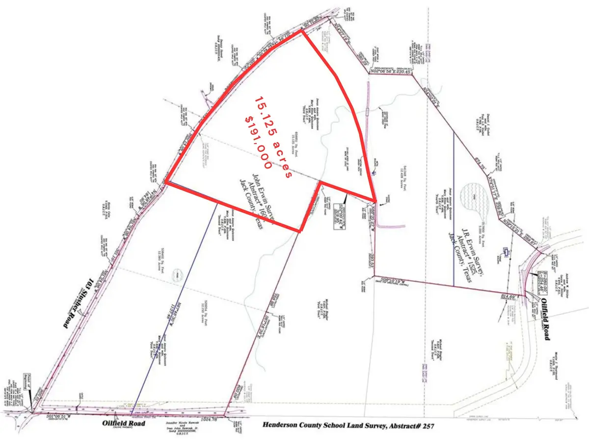 15.125 Slusher Road, Jacksboro, TX 76458 - #1