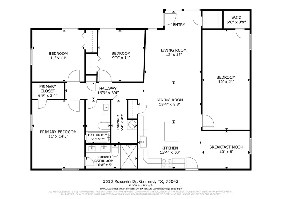 3513 Russwin Drive, Garland, TX 75042 - #2