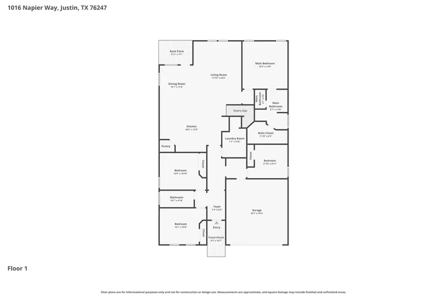 1016 Napier Way, Justin Roanoke, TX 76247 - #2