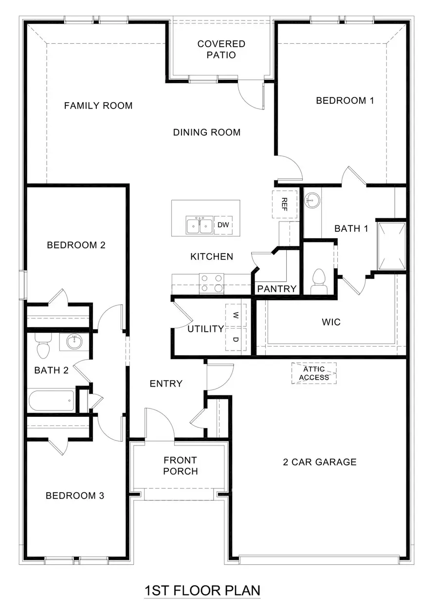 3100 Charleston Drive, Ennis, TX 75119 - #2