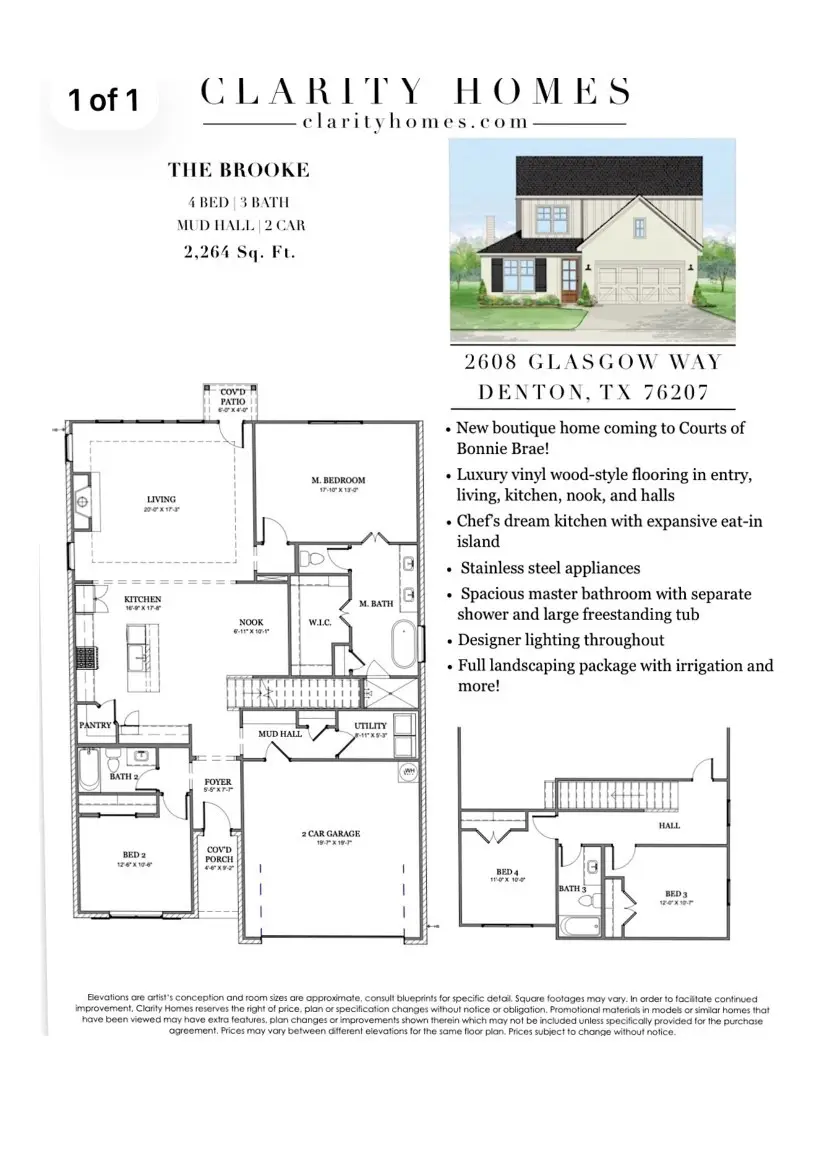 2608 Glasgow Way, Denton, TX 76207 - #3