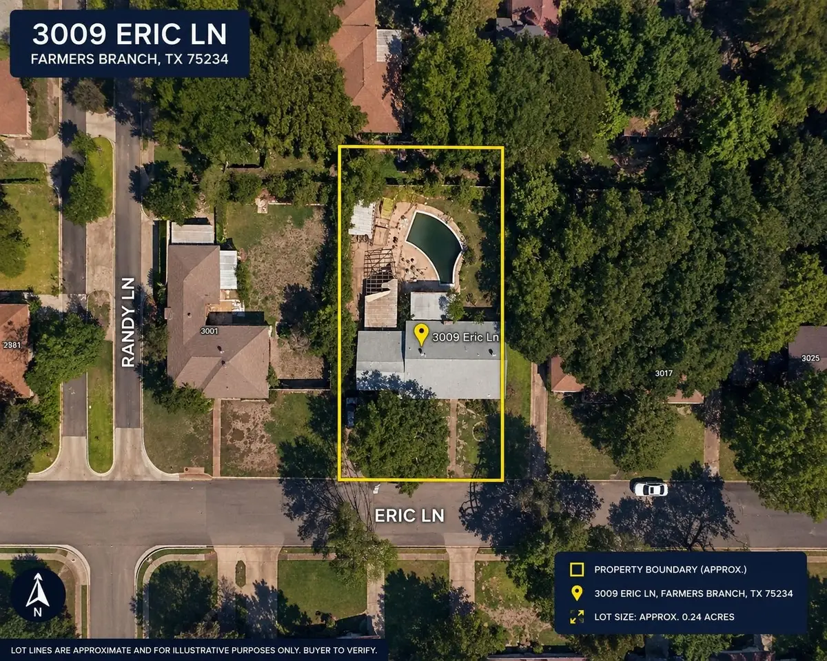 3009 Eric Lane, Farmers Branch, TX 75234 - #1
