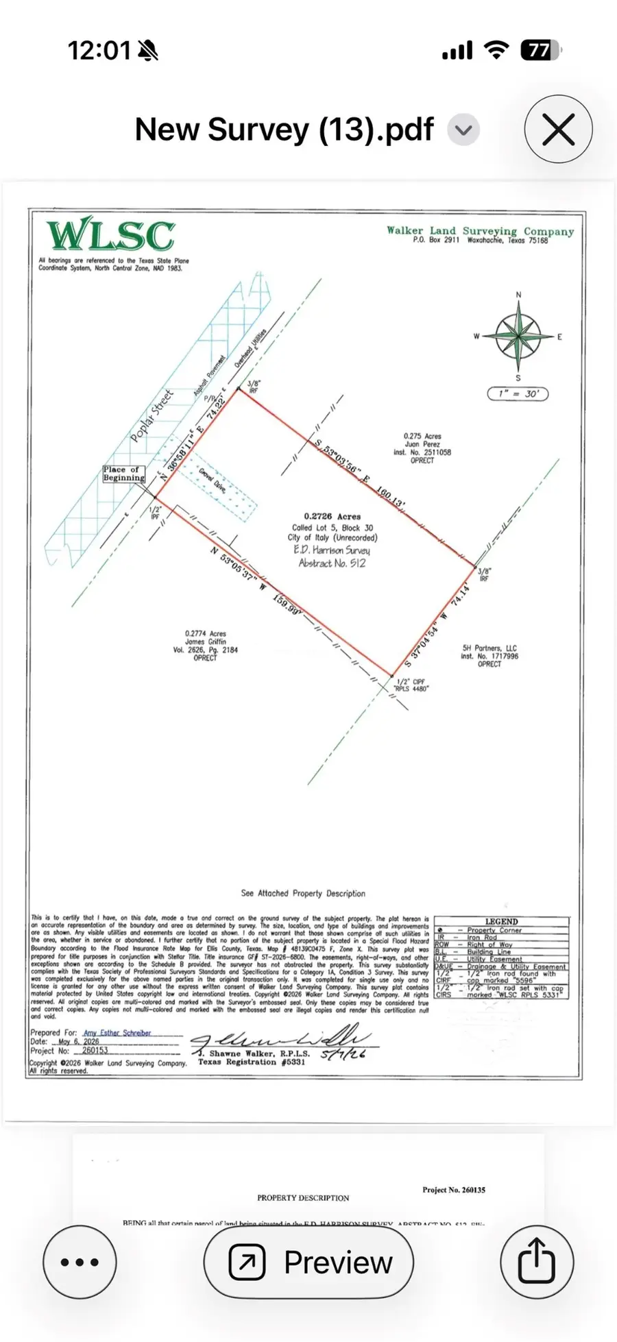 0 E Poplar Street, Italy, TX 76651 - #3