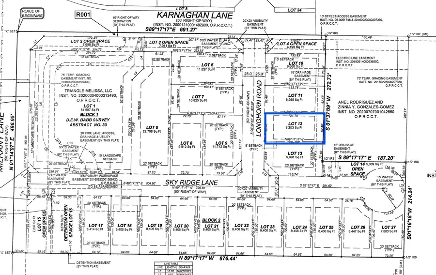 3905 Longhorn Road, Melissa, TX 75454 - #3