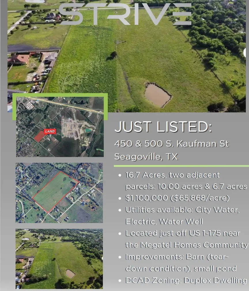 450 & 500 Kaufman Street S, Seagoville, TX 75159 - #1
