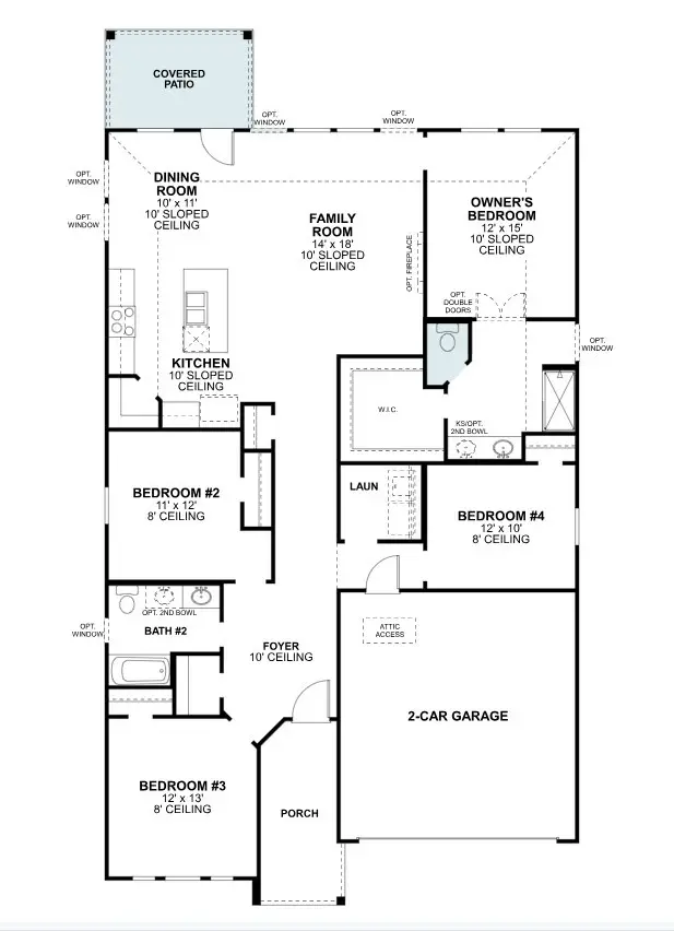 110 Rockwood Lane, Justin, TX 76247 - #2